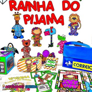 Projeto Viviana, Rainha do Pijama – Leitura, Jogos e Atividades Criativas para Educação Infantil ao 5º Ano