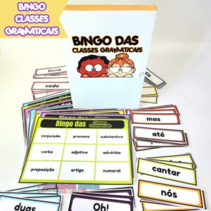 Bingo das Classes Gramaticais