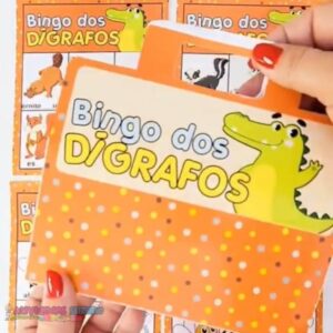 Bingo dos Dígrafos com Animais – Aprender nunca foi tão divertido!