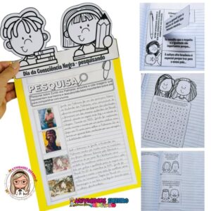 Atividades sobre o Dia da Consciência Negra – 20 de Novembro (PDF para Imprimir)