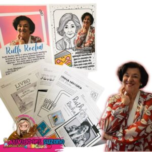 Explorando a Vida e Obra de Ruth Rocha – Atividades Educativas (10 Páginas para Imprimir)