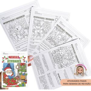 ATIVIDADES FINAIS DE NATAL – PDF PRONTO PARA IMPRIMIR