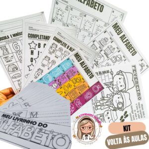 Kit Completo de Atividades de Alfabetização para a Volta às Aulas