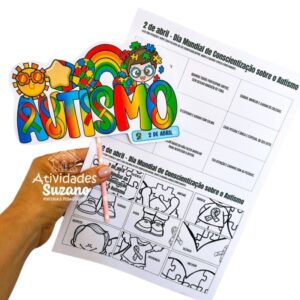Atividades para o Dia do Autismo (2 de Abril) – PDF para Imprimir