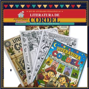 Atividades de Literatura de Cordel para Imprimir: Kit Pedagógico Completo