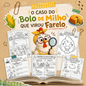 Sequência Didática O Caso do Bolo de Milho | Atividades Investigativas 1º ao 3º Ano BNCC