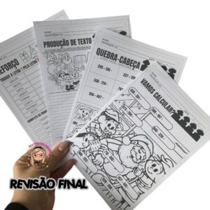 Revisão de Conteúdos - Tema: Turma da Mônica