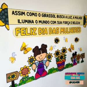 Painel Girassol - A Força e Resiliência das Mulheres
