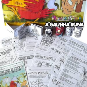 A Galinha Ruiva + Cartaz da Capa do Livro (PDF)