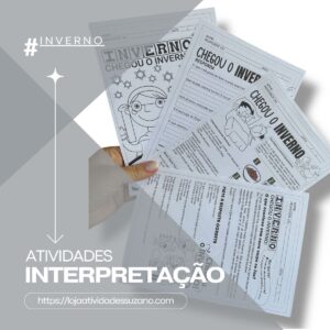 ATIVIDADES SOBRE A CHEGADA DO INVERNO