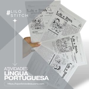 Atividades com o tema Lilo & Stitch