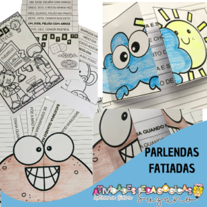 Kit de Atividades com Parlendas Fatiadas: Diversão e Aprendizado Criativo para Crianças