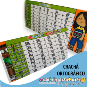 Crachá de Mesa com Sílabas Complexas