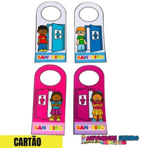 Kit de Cartão de Acesso ao Banheiro para Escolas!
