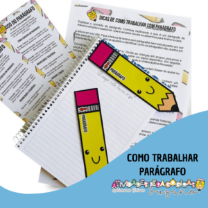 Kit de Desenvolvimento de Parágrafos para Crianças: 3 Páginas de Dicas para Estimular a Escrita Criativa nos Pequenos