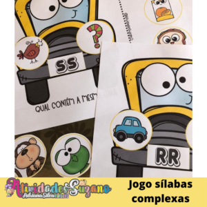 Jogo com as sílabas complexas -2 - descobrindo a mesma letra