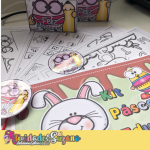 Kit Atividades de Páscoa Educação Infantil
