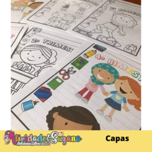Pacote capas bimestrais e trimestrais
