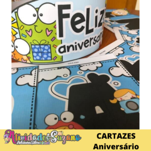 Kit Parabéns para sala de aula ou festinha