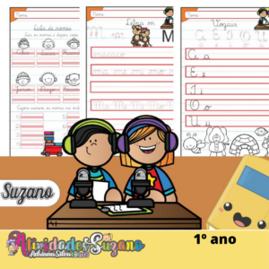 Caligrafia 1º ano - Brincando de escrever