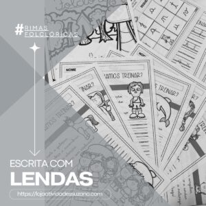 Rimas Folclóricas Caligráficas: Descubra o Encanto da Escrita com Lendas do Brasil