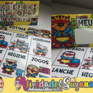 Combo crachá Educação infantil 2