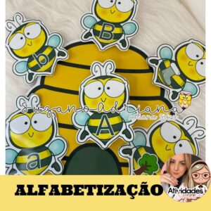 Jogo das abelhinhas-alfabetização