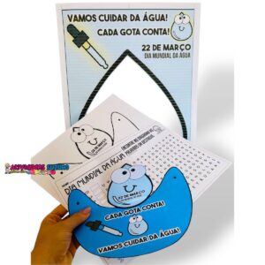 Kit Dia da Água: Celebre e Conscientize de Forma Divertida!