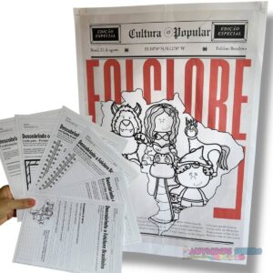 Kit Folclore – Cartaz + Atividades Educativas