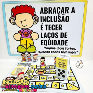 "Inclusão em Ação" - Prontinho para Imprimir e Jogar!