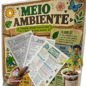 KIT MEIO AMBIENTE 2026 - Completo e Pronto pra Imprimir