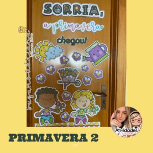 Kit painel para porta primavera