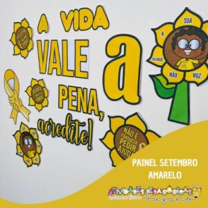 Kit Setembro Amarelo: Espalhando Esperança e Motivação