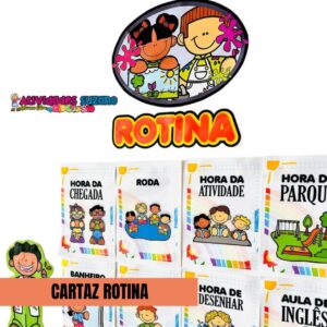 Kit de Cartazes para Rotina na Educação Infantil
