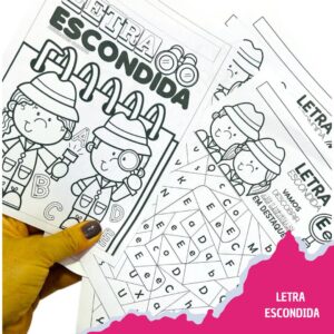 Descubra, Pinte e Aprenda: Seu Kit de Atividades com Alfabeto!
