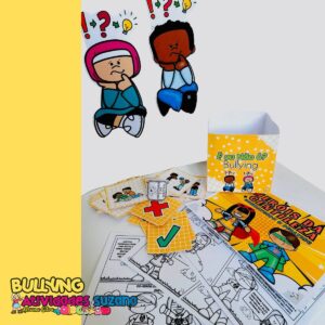 Jogo do Quiz sobre Bullying + História em Quadrinhos