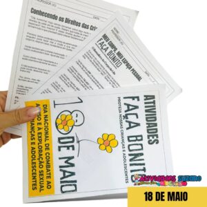 18 de Maio – Dia Nacional do Combate ao Abuso e à Exploração Sexual de Crianças