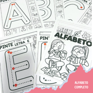 Alfabeto para Colorir e Aprender!