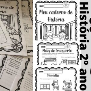 Caderno de história para o 2º ano