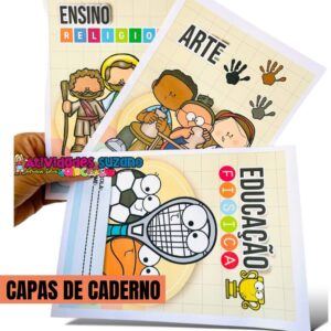 Kit de Capinhas de Caderno - Atividades Suzano