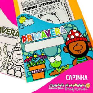 Capinha de atividades PRIMAVERA