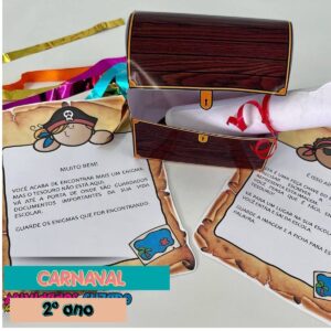 Atividades para o 2º Ano – Carnaval com a Marchinha "Pirata da Perna de Pau"!