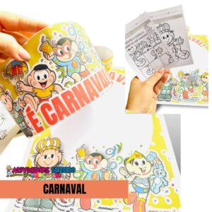 Carnaval com o Kit Exclusivo da Turma da Mônica!