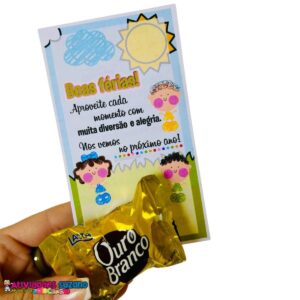Boas Férias para os Alunos - Prontinho para Imprimir e Usar!