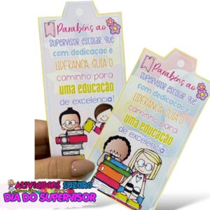 Cartão Especial para o Dia do Supervisor Escolar