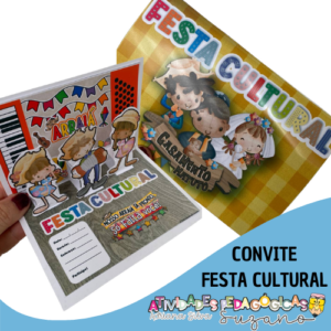 Convite festa cultural!