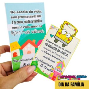 Cartões Exclusivos para o Dia Internacional da Família