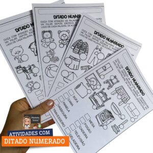 DITADO NUMERADO – ATIVIDADES DE ALFABETIZAÇÃO