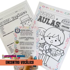 Atividades sobre Encontro Vocálico