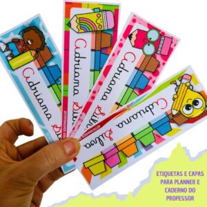 Kit Escolar Personalizável para Professores e Estudantes